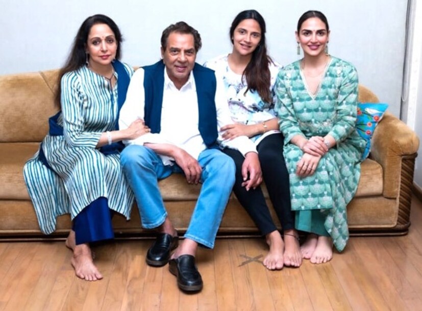 হেমা মালিনী এবং ধর্মেন্দ্রর দুই কন্যা- এষা দেওল এবং অহনা দেওল। ধর্মেন্দ্র প্রকাশ কৌরের কন্যাদের চলচ্চিত্রে প্রবেশ করতে দেননি, কিন্তু হেমা তাঁর নিজের কন্যাদের ক্যামেরার সামনে নিয়ে এসেছিলেন। এষা আর অহনাও মায়ের মতো প্রখ্যাত ধ্রুপদী নৃত্যশিল্পী, মায়ের সঙ্গে নানা মঞ্চানুষ্ঠান করেন, তবে কেউই তাঁদের বাবা-মায়ের মতো সিনেমার জগতে সাফল্য অর্জন করতে পারেননি।