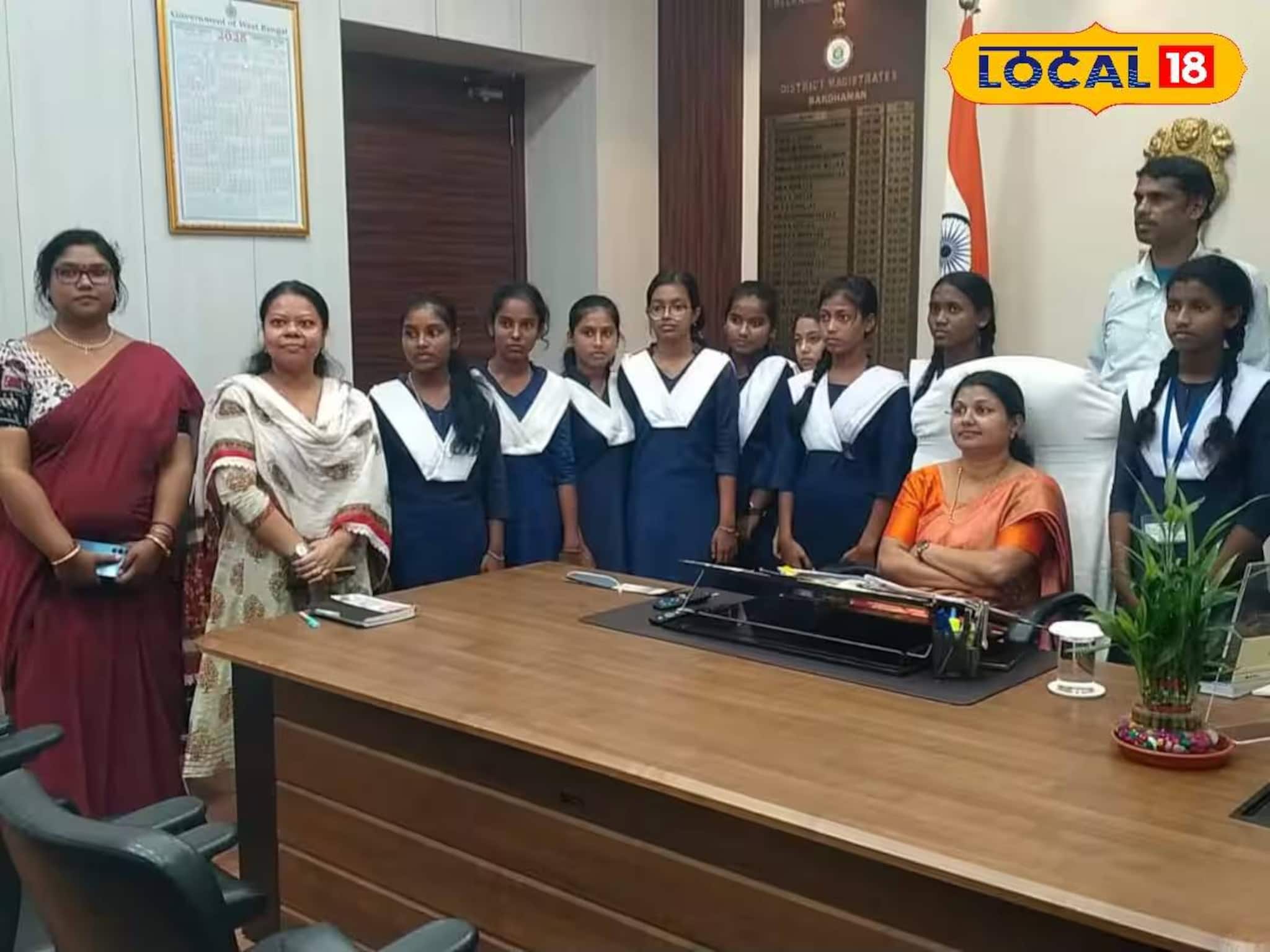 বর্ধমানের কন্যাশ্রীর ছাত্রীরা খতিয়ে দেখলেন পুলিশ-প্রশাসনের কাজ! জানতে পারলেন অনেক কিছু