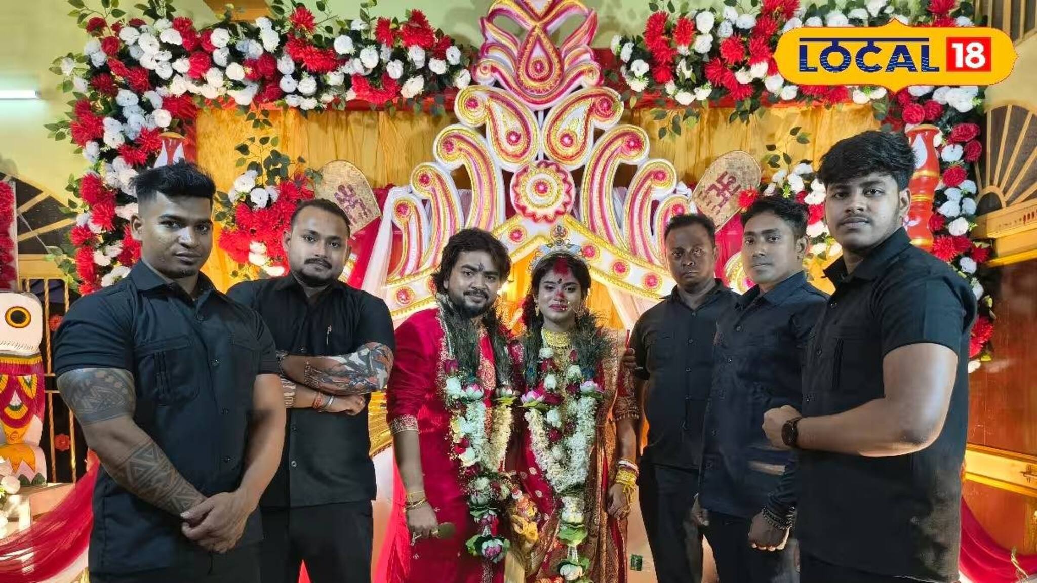 বাঙালি বিয়েতে নতুন ট্রেন্ড! বরের সুরক্ষায় আনা হল বাউন্সার বাহিনী