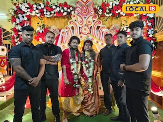 বাঙালি বিয়েতে নতুন ট্রেন্ড! বরের সুরক্ষায় আনা হল বাউন্সার বাহিনী