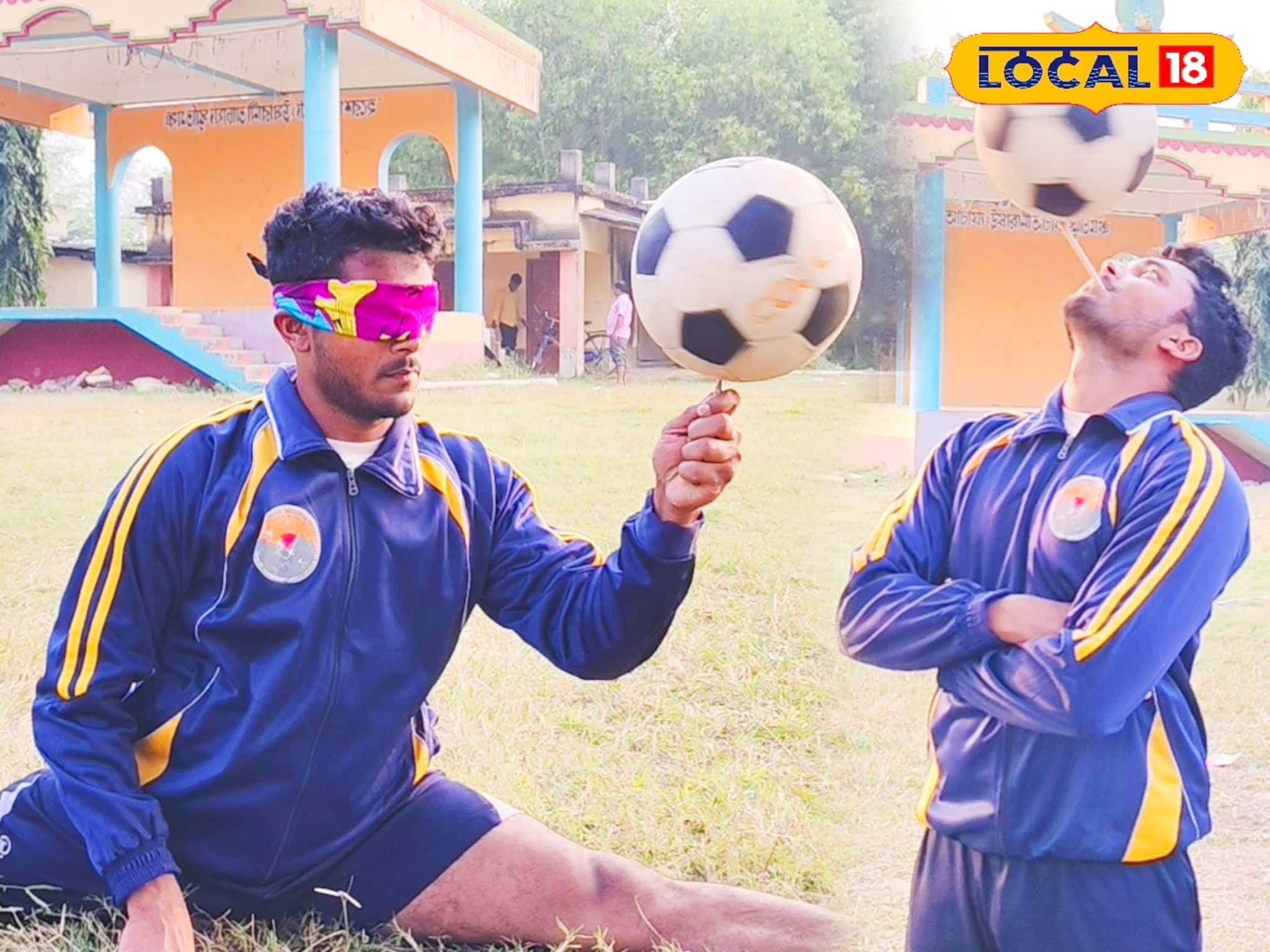 Football: চোখ বন্ধ করে ফুটবল স্পিন! এগরার পেট্রোল পাম্পকর্মীর অনুপ্রেরণা রোনাল্ড, তবু স্বপ্নের পথে বাধা অভাব, দেখুন তাঁর প্রতিভা