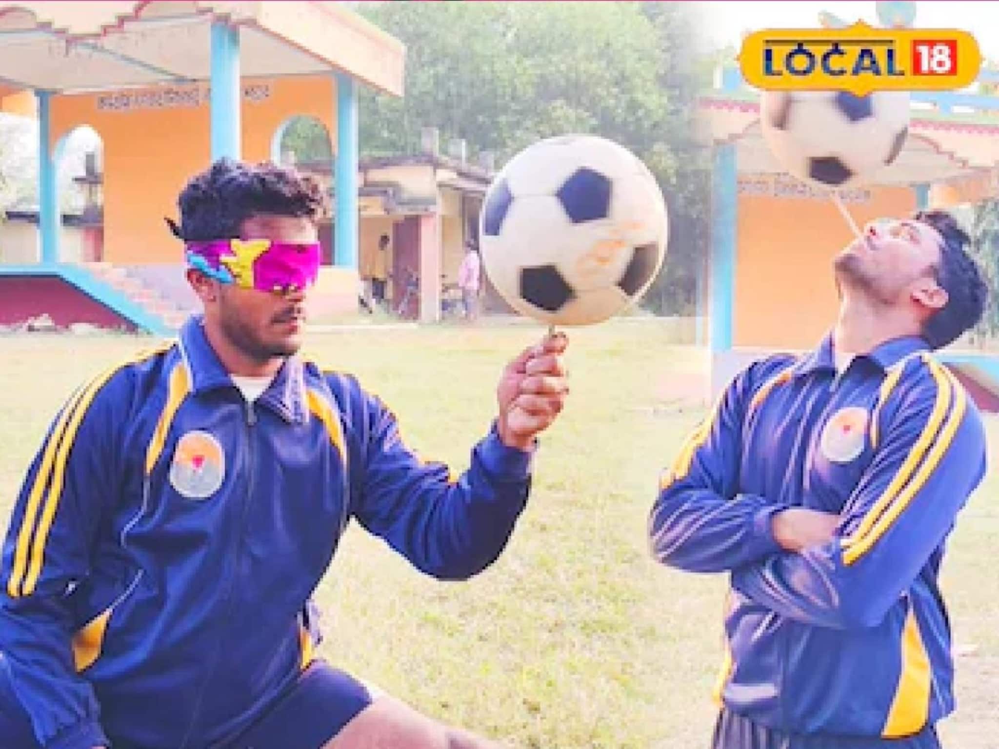 Footballer : চোখ বন্ধ করে ফুটবল স্পিন! এগরার পেট্রোল পাম্পকর্মীর স্কিল অনুপ্রেরণা জোগাতে পারে আপনাকেও