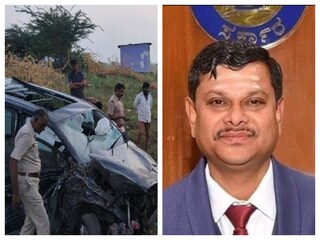 কর্ণাটকে পথ দুর্ঘটনায় মৃত্যু আইএএস অফিসার মহানতেশ বিলাগির৷ 