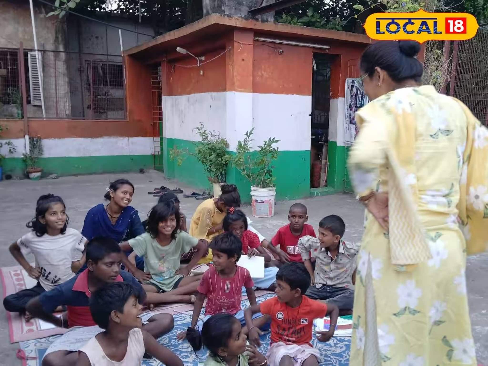 ভিক্ষাবৃত্তি-নেশার অন্ধকারে ডুবেছিল জীবন! হাওড়ার খুদেদের জীবনে আলো ফেরাচ্ছে গীতার পাঠশালা