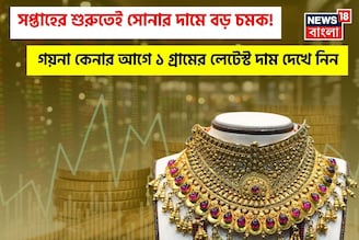 সপ্তাহের শুরুতেই সোনার দামে বড় চমক ! গয়না কেনার আগে ১ গ্রামের লেটেস্ট দাম দেখে নিন