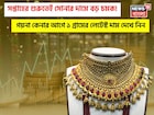 সপ্তাহের শুরুতেই সোনার দামে বড় চমক ! গয়না কেনার আগে ১ গ্রামের লেটেস্ট দাম দেখে নিন
