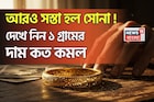 আরও সস্তা হল সোনা ! দেখে নিন ১ গ্রামের দাম কত কমল