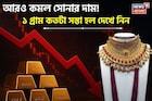 বড় সুখবর ! আরও কমল সোনার দাম, ১ গ্রাম কতটা সস্তা হল দেখে নিন