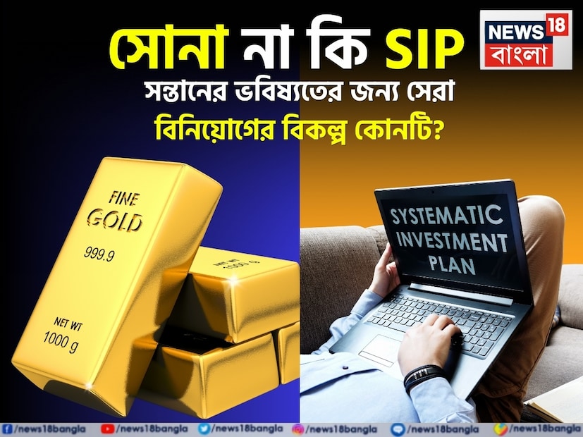 সন্তানদের ভবিষ্যৎ সুরক্ষিত করার জন্য বিনিয়োগ পরিকল্পনা করা প্রতিটি পিতামাতার জন্য অগ্রাধিকার। এই প্রেক্ষাপটে, সোনা এবং SIP (সিস্টেমেটিক ইনভেস্টমেন্ট প্ল্যান) উভয়ই জনপ্রিয় বিনিয়োগ বিকল্প, তবে তাদের প্রতিটিরই আলাদা সুবিধা এবং অসুবিধা রয়েছে।