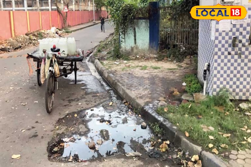 রাজপুর সোনারপুর পুরসভার ৩৫ নম্বর ওয়ার্ডের রেনিয়ায় ডেঙ্গির আতঙ্ক তৈরি হয়েছে। তাই ওই এলাকার সার্বিক পরিবেশ সম্পর্কে জানতে কাউন্সিলারকে সঙ্গে নিয়ে পরিদর্শন করে জেলা স্বাস্থ্যবিভাগ। তাতে বেশ কিছু জায়গায় মশার লার্ভা মিলেছে। জঞ্জাল, অপরিষ্কার নর্দমাও পাওয়া গিয়েছে। (ছবি ও তথ্য: সুমন সাহা)