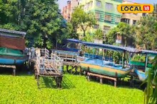 বেহাল দশা পাটুলির ভাসমান বাজারের, ভাঙা নৌকায় বাস গৃহহীন বৃদ্ধ-বৃদ্ধার