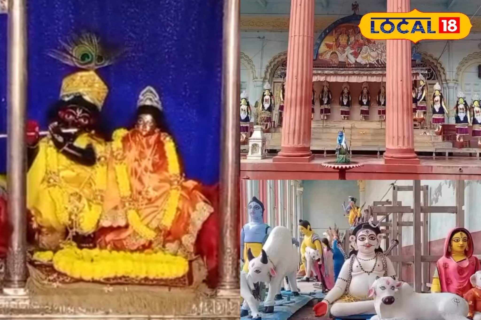 নবদ্বীপ, শান্তিপুর ভুলে যাবেন! রাসের শেষ মুহূর্তের প্রস্তুতি রাধাবল্লভ মন্দিরে