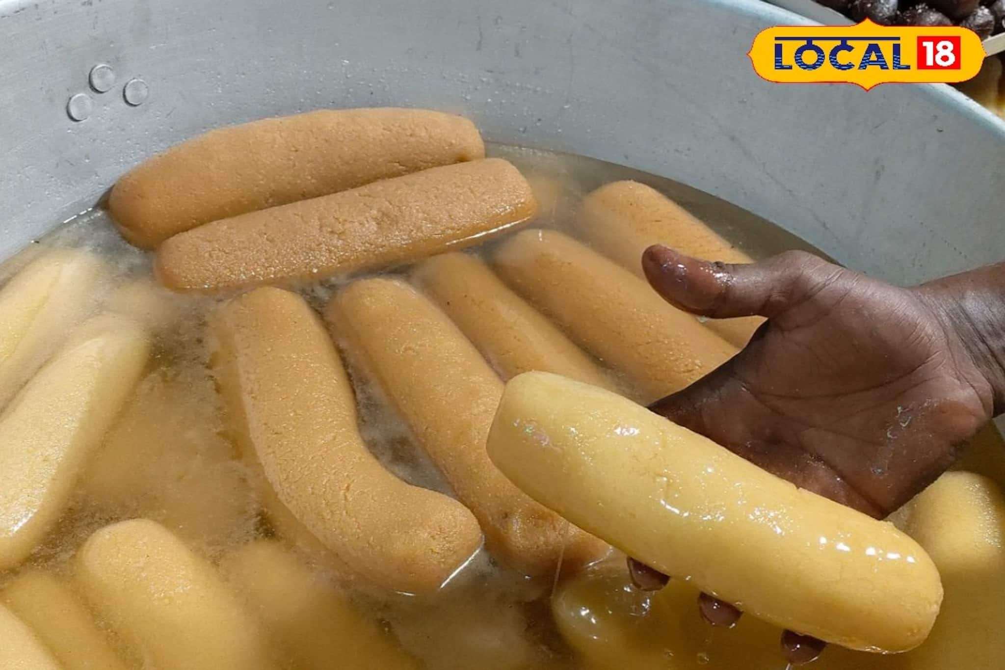 Sweet: একটা খেলেই পেট ভরবে, শক্তিগড়ের মতো মুর্শিদাবাদেও বিক্রি হচ্ছে পেল্লাই সাইজের ল্যাংচা