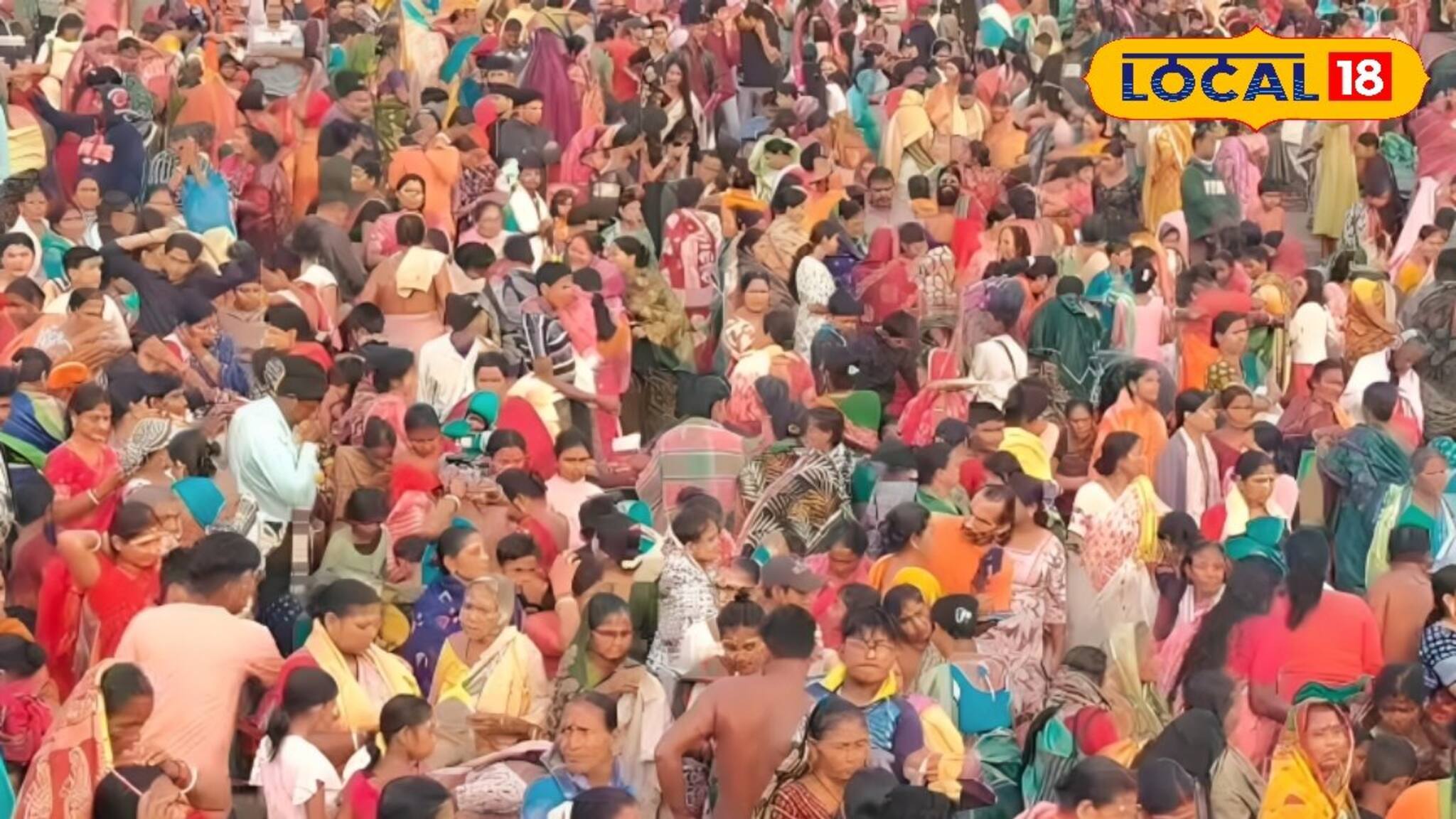 রাসপূর্ণিমার পবিত্র দিনে দিঘায় লক্ষ লক্ষ পুণ্যার্থীর ভিড়, ভোররাত থেকে চলছে সমুদ্র স্নান