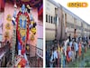 ট্রেন দাঁড়ায় না বোল্লা স্টেশনে! কালীপুজোর সময় ঝুঁকি নিয়েই লাইনে ধরে হাঁটেন ভক্তরা