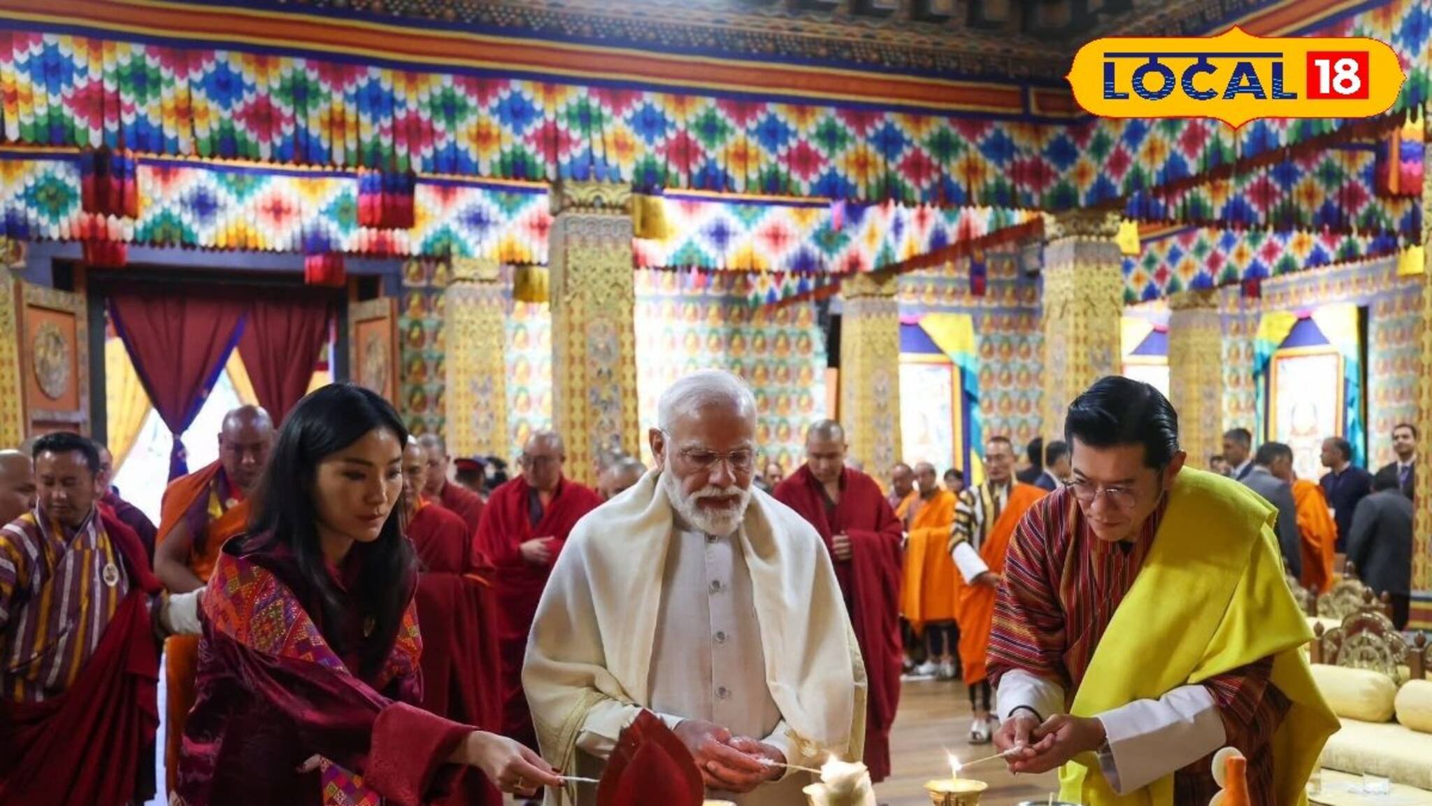 বন্যা সমস্যার সমাধানের আশা! ভুটানে চালু হল হাইড্রো পাওয়ার প্রকল্প, রাজার সঙ্গে থাকলেন মোদি 