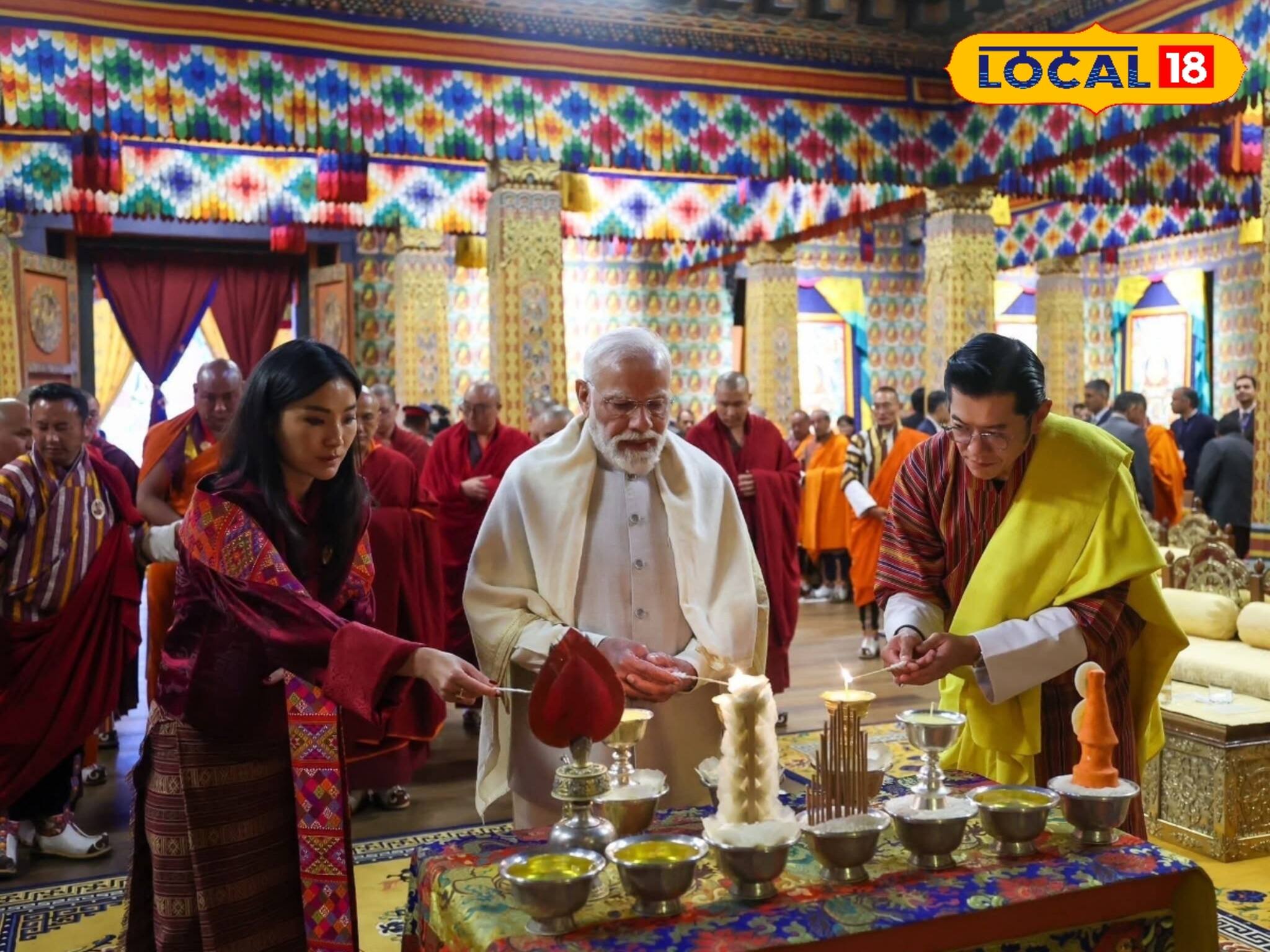 Indo Bhutan Relation: বন্যা সমস্যার সমাধানের আশা! ভুটানে চালু হল হাইড্রো পাওয়ার প্রকল্প, রাজার সঙ্গে থাকলেন মোদি