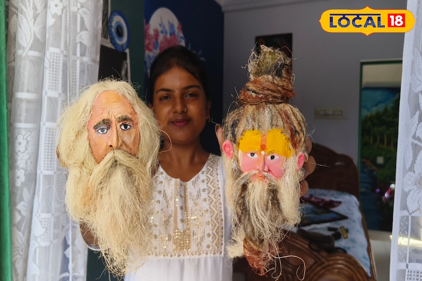 ফেলে দেওয়া তালের আঁটির উপর নিজের শিল্পকলা ফুটিয়ে তুলে দিনকয়েক আগে সোশ্যাল মিডিয়ায় ভাইরাল হয়েছিলেন দুর্গাপুর গভর্নমেন্ট আইটিআই কলেজের পড়ুয়া অর্পিতা। শিল্পী তাঁর নিপুন হাতের ছোঁয়ায় ফেলে দেওয়া তালের আঁটির ওপরেই ফুটিয়ে তুলেছিলেন হুবুহু রবি ঠাকুর, লোকনাথ, প্রেমানন্দ মহারাজ সহ বিভিন্ন সুখ্যাত মানুষের মুখমণ্ডল।তাঁর এই শিল্পকলা সোশ্যাল মিডিয়ায় তুলে ধরতেই ভাইরাল হচ্ছে হু হু করে।( ছবি ও তথ্য : দীপিকা সরকার)