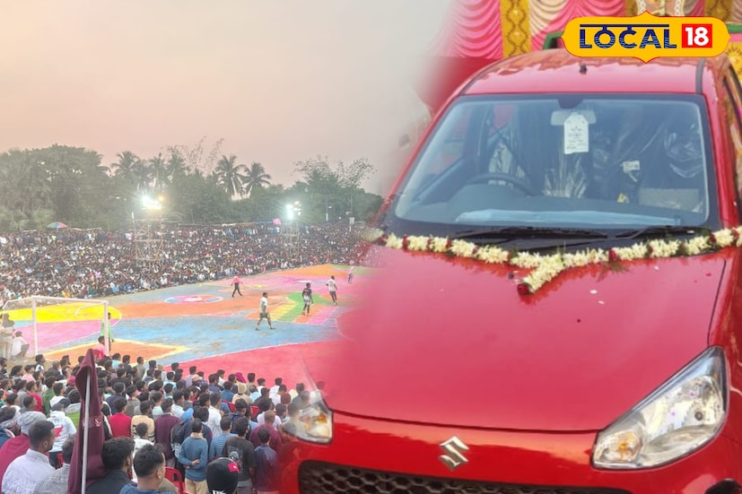 হাওড়ার বাইনান কড়িয়া শান্তি সংঘের ১৬ দলীয় মিনি ফুটবল টুর্নামেন্ট ঘিরে রীতিমতো জোর চর্চা শুরু হয়েছে। কড়িয়া শান্তির সংঘের পরিচালনায় হাওড়া জেলার মিনি ফুটবল উৎসব উদ্বোধন হয়েছে শনিবার। মাঠ প্রাঙ্গনে হাজির ছিলেন হাজার হাজার দর্শক। উদ্বোধনী অনুষ্ঠানে হাজির ছিলেন উলুবেড়িয়া লোকসভা কেন্দ্রের সাংসদ সাজদা আহমেদ। উপস্থিত ছিলেন আমতা কেন্দ্রের বিধায়ক সুকান্ত পাল সহ অন্যান্যরা। এই খেলা ঘিরে প্রতি বছর সাধারণ মানুষের চোখে পড়ার মতো উন্মাদনা থাকে। পুরস্কারের তালিকায় জোড়া চারচাকা কেন্দ্র করে এবার সেই উন্মাদনা আরও কয়েকগুণ বেশি। (ছবি ও তথ্যঃ রাকেশ মাইতি)