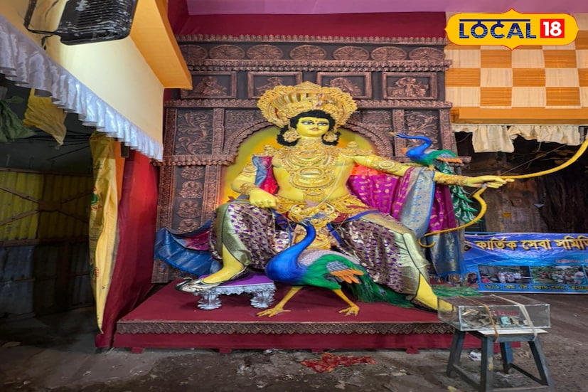 প্রথম বর্ষের ছোট প্রতিমা দিয়ে পুজো শুরু হলেও গত কয়েক বছর বড় প্রতিমা পুজো হয়। কার্তিক পুজোর দিন কয়েক আগে থেকে পাড়ায় একটি জায়গায় অস্থায়ী মণ্ডপ তৈরি করে কার্তিক ঠাকুরের পুজো করা হয়। স্থানীয় বাসিন্দারা প্রতি বছরের মত এ বছরেও বারোয়ারি কার্তিক পুজোয় মেতেছেন মানুষ। এই বারোয়ারি কার্তিক পুজো উপলক্ষ্যে একটি কমিটি গঠন করা হয়, যার নাম ' কার্তিক সেবা সমিতি ' । প্রতি বছর কার্তিক বছর দিন কয়েক আগে থেকেই পুজোর প্রস্তুতিতে মেতে ওঠে এম সি ঘোষ লেনের বাসিন্দারা। (ছবি ও তথ্য: রাকেশ মাইতি)