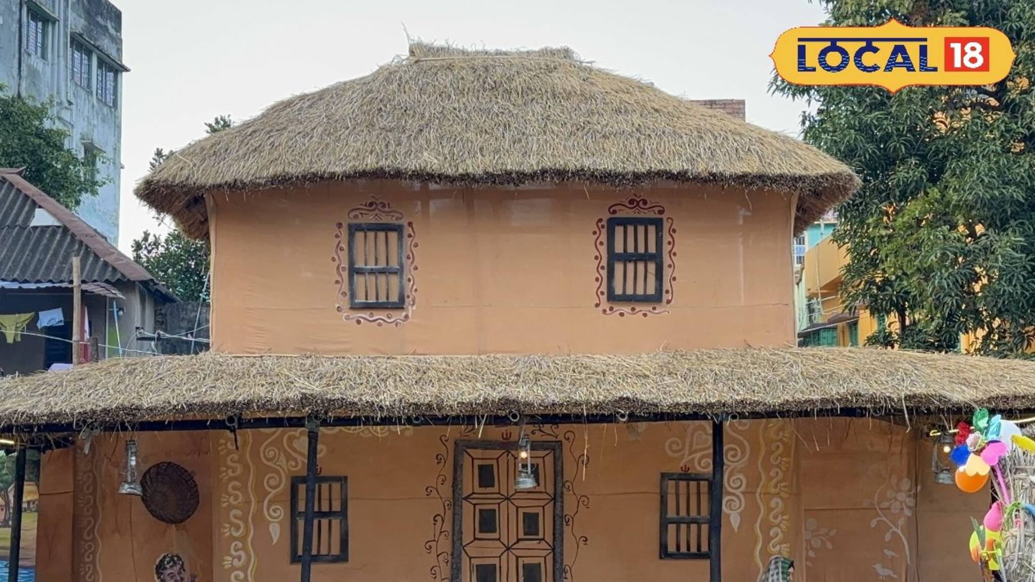 বড় বাজেটের থিম ছাপিয়ে নজর কাড়ল গ্রাম্য জীবনের ছবি, কাটোয়ায় হিট সবুজ পাতা ক্লাব