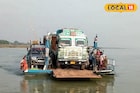 গৌরাঙ্গ সেতু বন্ধ, মানুষের সঙ্গে ভারী ভারী পণ্যবাহী গাড়িরও ভরসা সেই জলপথ