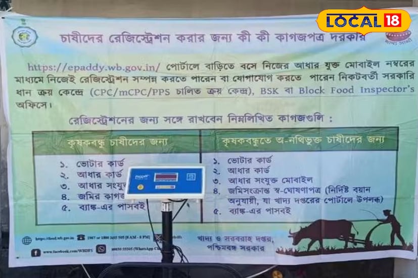 কৃষকদের সচেতনত করতে পূর্ব মেদিনীপুর জেলার ভগবানপুর ১ পঞ্চায়েত সমিতির উদ্যোগে এই বিষয়ে একটি শিবিরের আয়োজন করা হয়। কৃষকদের জানানো হয় ধান বিক্রির আগে ঠিক কোন কোন নথি সঙ্গে নিয়ে যেতে হবে এবং কিভাবে অনলাইন রেজিস্ট্রেশন করতে হবে। শিবিরে উপস্থিত আধিকারিকরা কৃষকদের ধাপে ধাপে বুঝিয়ে দেরে রেজিস্ট্রেশনের প্রতিটি ধাপ কীভাবে সম্পন্ন করবেন এবং কয় কেন্দ্রে ধান বিক্রি করতে যাওয়ার সময় কী কী কাগজপত্র সঙ্গে নিয়ে যেতে হবে। 