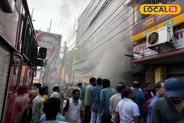 ভয়ঙ্কর দুর্ঘটনা, দাউ দাউ করে জ্বলে উঠল কম্পিউটার দোকান, আগুনে পুড়ে ভস্মীভূত সর্বস্ব