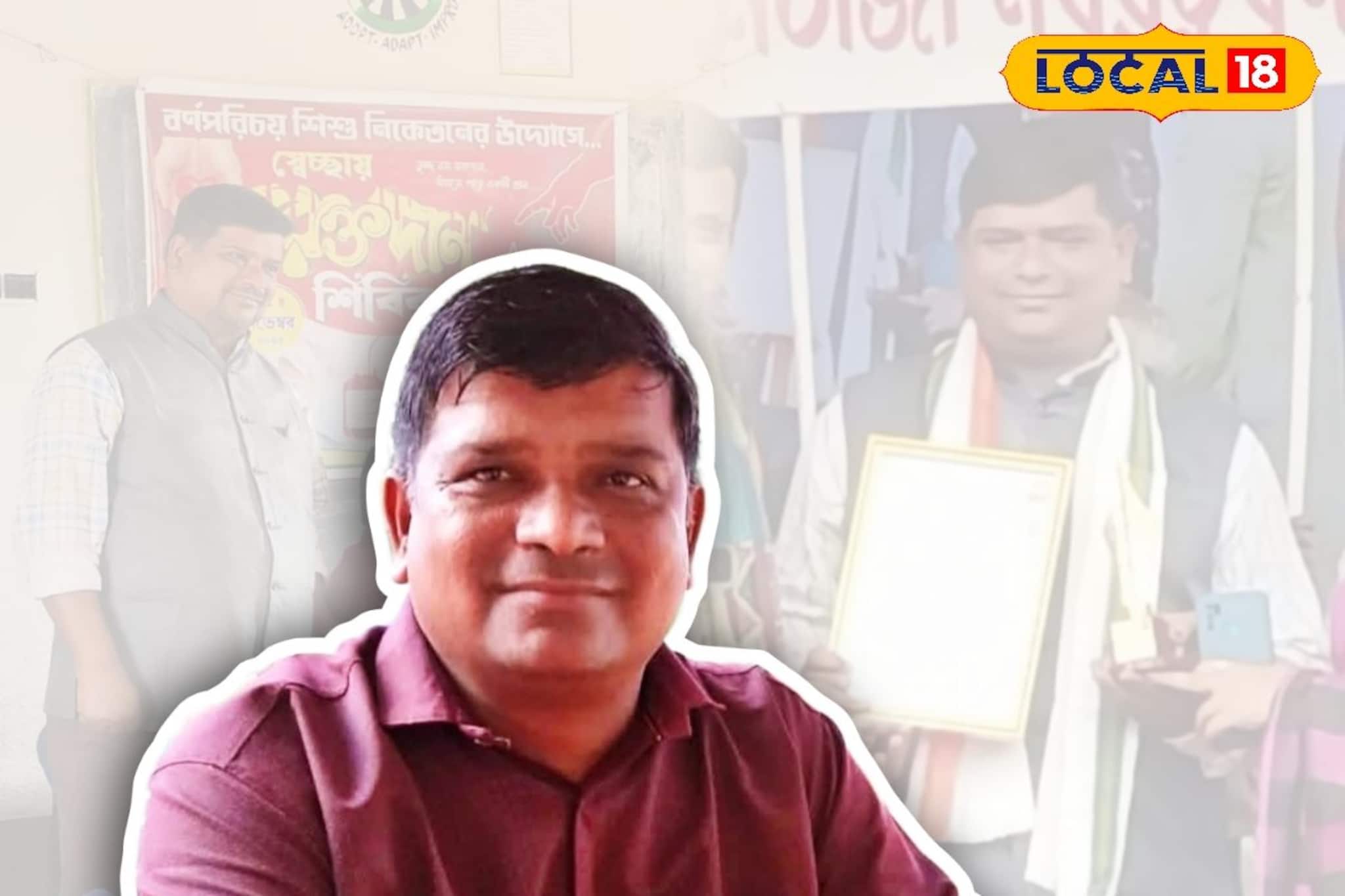 বিপদে-আপদে জোগাড় করে দেন রক্ত, সারাদিন ব্যস্ত সমাজসেবায়, শিক্ষকের ভূমিকা অবাক করবে