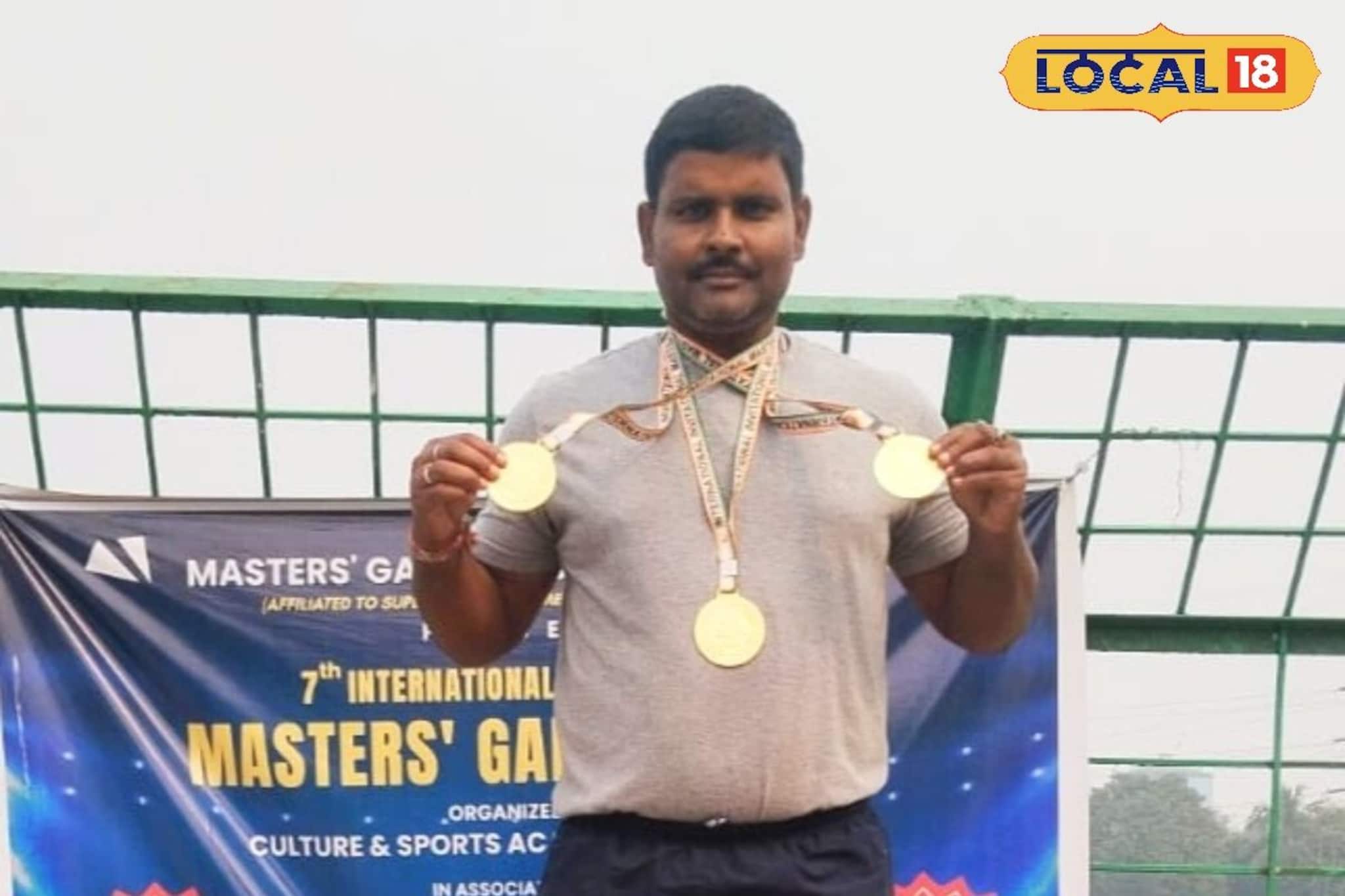 Journalist Athlete: সাংবাদিকতা করেই স্বপ্নপূরণ বিশ্ব জয়ের! আন্তর্জাতিক খেলায় সোনা জয় ৪০ পেরোনো উদয়