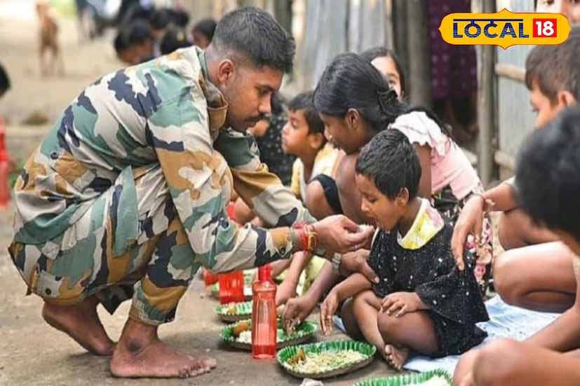 দেশের সীমান্ত রক্ষার কঠিন দায়িত্ব পালন করাই যেখানে অধিকাংশ সৈনিকের একমাত্র লক্ষ্য, সেখানে আসাম রাইফেলসের রাইফেলম্যান শক্তি পাল বেছে নিয়েছেন আরও এক ভিন্ন পথ। ইউনিফর্ম পরে সীমান্ত পাহারা দেওয়ার পাশাপাশি একদল সুবিধাবঞ্চিত শিশুর জন্য তিনি দারিদ্র্য, অশিক্ষা ও বঞ্চনার বিরুদ্ধেও লড়ছেন। (ছবি ও তথ্যঃ ঋত্বিক ভট্টাচার্য)