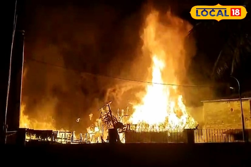উত্তর ২৪ পরগনা, রুদ্র নারায়ণ রায়: নৈহাটিতে গ্যাস সিলিন্ডার বিস্ফোরণে ভয়াবহ অগ্নিকাণ্ড, সাতটি বাড়ি ভস্মীভূত। দমকলকে ঘিরে বিক্ষোভ স্থানীয়দের