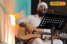 ঠিক যেন ঘরের ছেলে, গুরু মা-কে বরণ করেই তবলা সেতারে গান ধরলেন অরিজিৎ সিং, দেখুন অদেখা ছবি