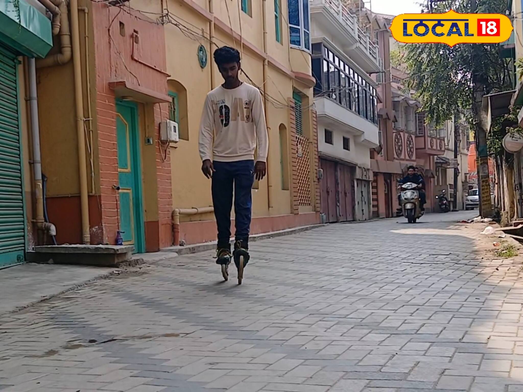 YouTube দেখে স্কেটিং শেখা, রাম মন্দির-কেদারনাথ জয় দশম শ্রেণীর পড়ুয়ার