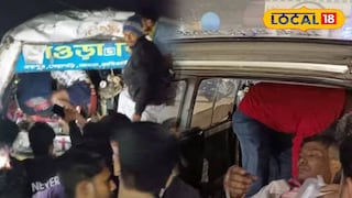 বাস ও ট্রাকের মুখোমুখি সংঘর্ষ আহত একাধিক