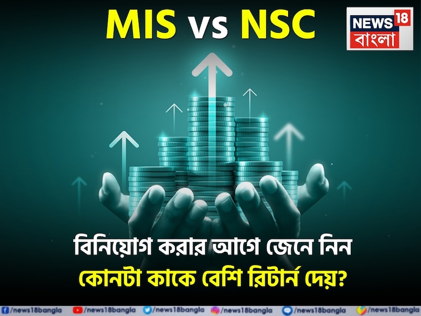 ভারতে নিরাপদ এবং নির্ভরযোগ্য বিনিয়োগের বিকল্পের ক্ষেত্রে মাসিক আয় প্রকল্প (MIS) এবং জাতীয় সঞ্চয় শংসাপত্র (NSC) দুটি খুবই জনপ্রিয় বিকল্প। MIS একটি নির্দিষ্ট মাসিক আয় প্রদান করে, অন্য দিকে, NSC নির্দিষ্ট সুদ এবং কর সুবিধা প্রদান করে। উভয় প্রকল্পই ভারত সরকার দ্বারা সমর্থিত, যার ফলে বিনিয়োগ করা নিরাপদ বলে বিবেচিত হয়। তবে, তাদের উদ্দেশ্য ভিন্ন, তাই কোনটি কার জন্য সবচেয়ে ভাল, তা বোঝা গুরুত্বপূর্ণ।