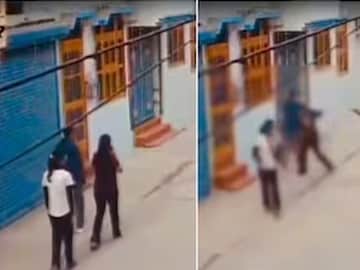 হরিয়ানার ফরিদাবাদে ১৭ বছর বয়সি মেয়েকে বাড়ির কাছে গুলি (Video screengrabs/Social Media)