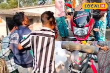 পুলিশের বাইকের সঙ্গে মুখোমুখি ধাক্কা অন্য বাইকের! ছিটকে পড়ে আহত ২ পুলিশকর্মী-সহ ৪