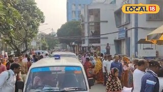 বহরমপুর মেডিক্যাল কলেজ হাসপাতালে আনা হয়েছে আহতদের বহরমপুর মেডিক্যাল কলেজ হাসপাতালে আনা হয়েছে আহতদের