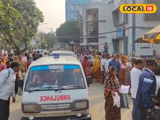 বহরমপুর মেডিক্যাল কলেজ হাসপাতালে আনা হয়েছে আহতদের