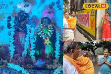 রসিক রাই কোনও মন্দিরে পূজিত হন না! আঠারো মাস বাড়ি-বাড়ি ঘুরিয়ে চলে নিত্যসেবা