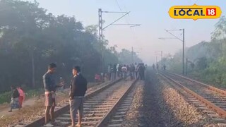 ট্রেনের ধাক্কায় মহিলার মৃত্যু