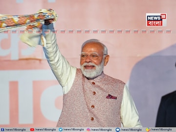 শুক্রবার বিজেপি সদর দফতরে প্রধানমন্ত্রী নরেন্দ্র মোদি৷ 