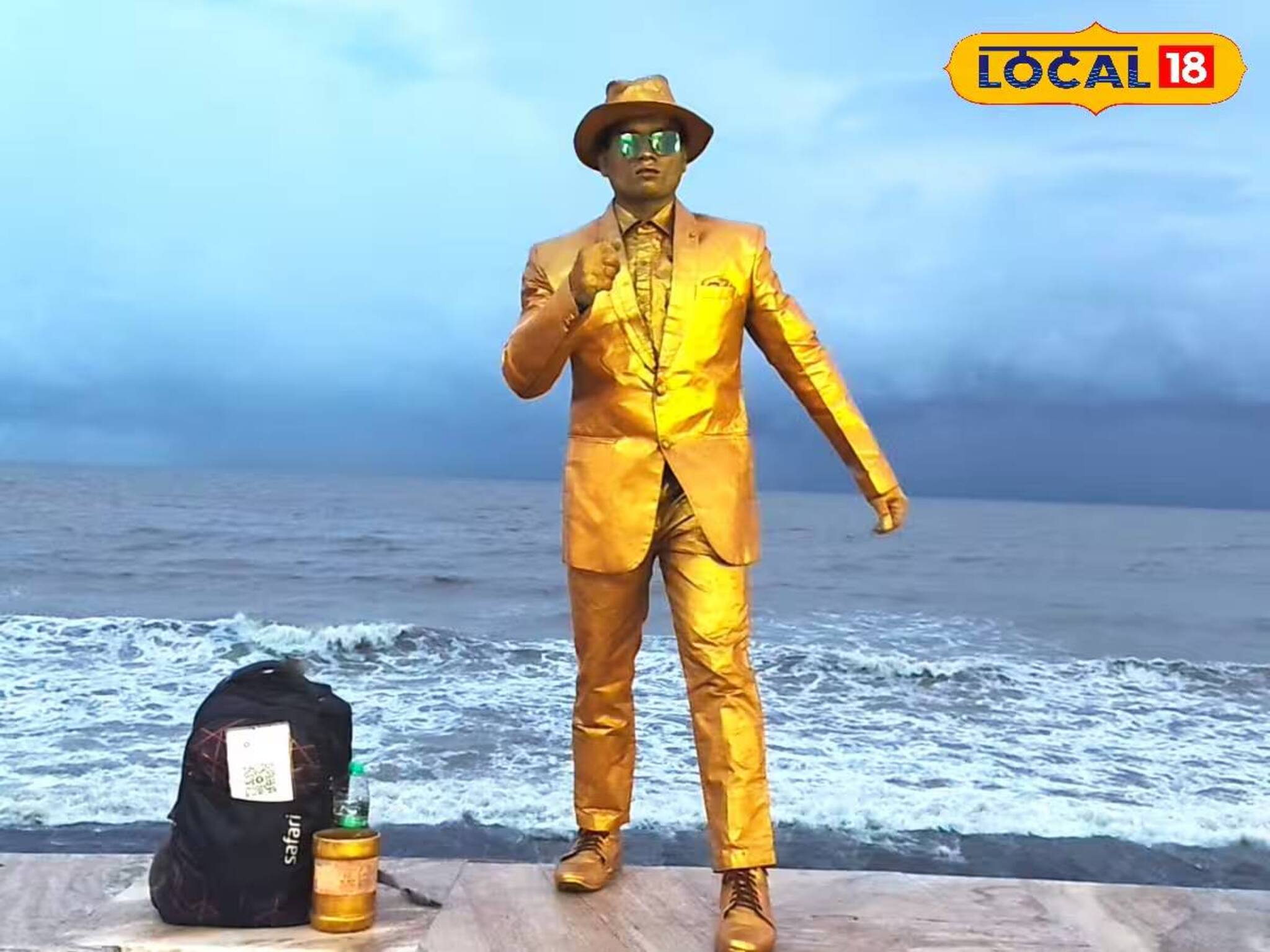 দিঘায় পর্যটকদের জন্য নতুন আকর্ষণ! টুরিস্টদের নজর কাড়ছে 'জীবন্ত মূর্তি'