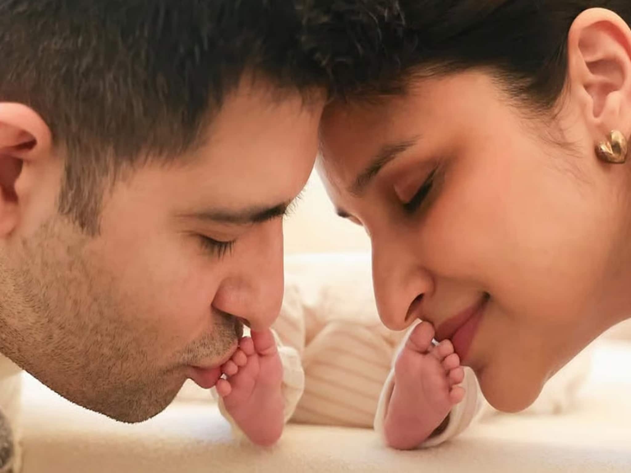 Parineeti Chopra's Baby Name: ফুটফুটে সন্তানকে আগলে প্রথম ছবি পরিণীতি-রাঘবের, ছেলের কী নাম রাখলেন দেখে নিন