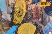 শালপাতা আর চিকেন, জঙ্গলমহলের দারুণ মাংস পিঠে !