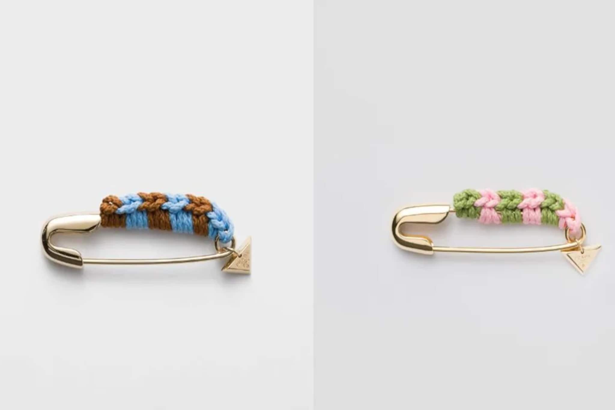 ব্রোচের মতোই দামি ! ৬৯,০০০ টাকা মূল্যের মেটাল সেফটি পিন নিয়ে এল প্রাডা ব্রোচের মতোই দামি ! ৬৯,০০০ টাকা মূল্যের মেটাল সেফটি পিন নিয়ে এল প্রাডা