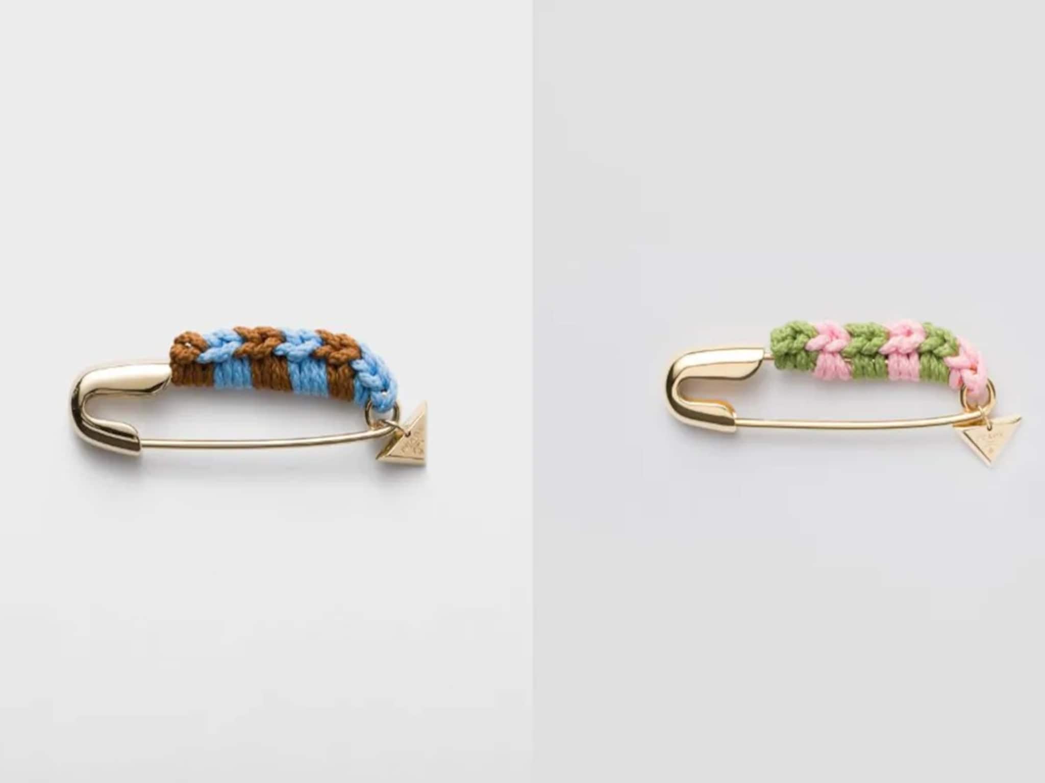 ব্রোচের মতোই দামি ! ৬৯,০০০ টাকা মূল্যের মেটাল সেফটি পিন নিয়ে এল প্রাডা