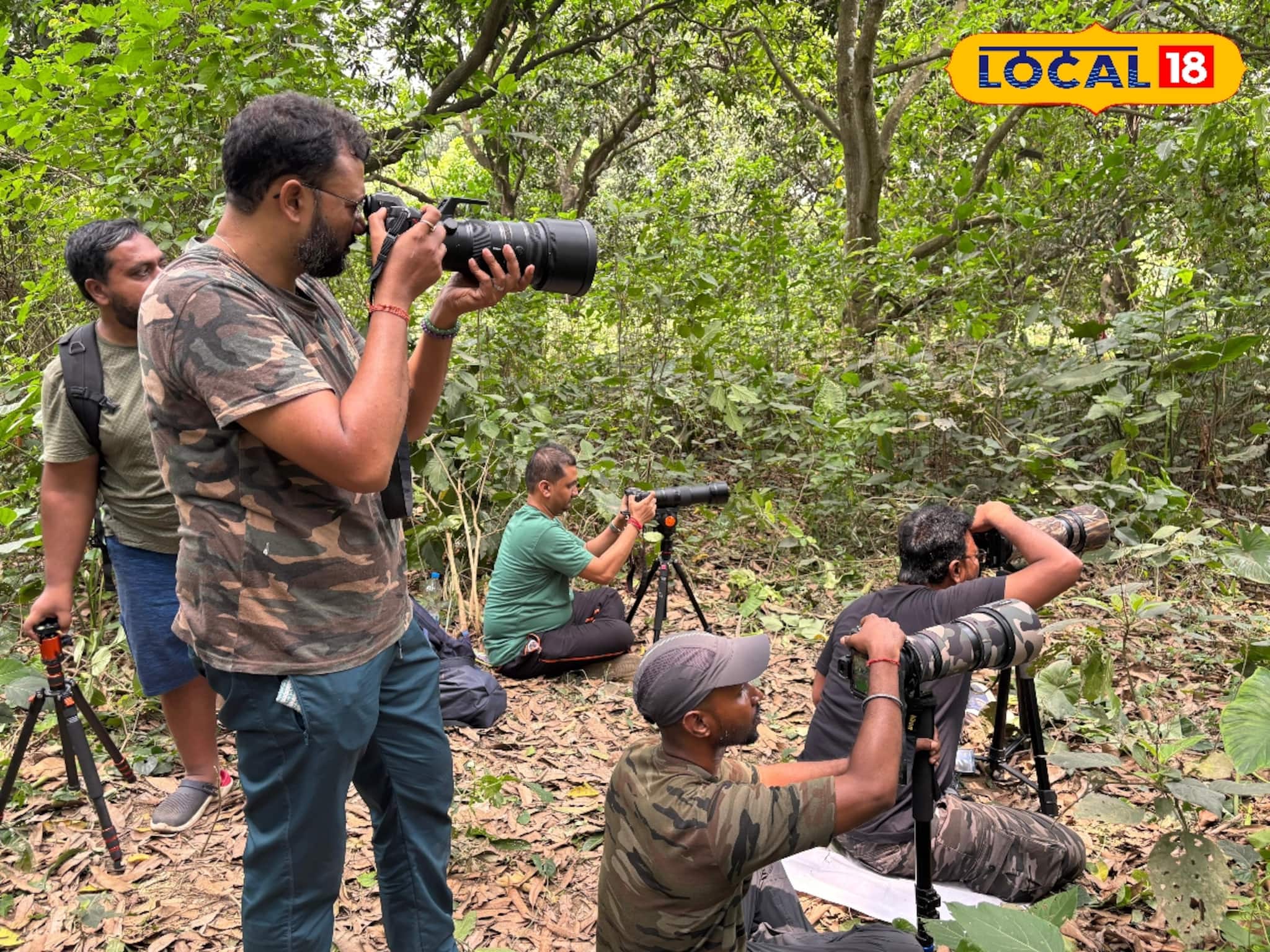 শীত পড়লেই পূর্বস্থলীর চুপি পাখিরালয়ে চিত্রগ্রাহকদের ভিড়, রঙবেরঙের পরিযায়ী পাখির মেলা