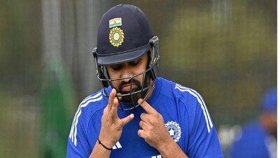 Rohit Sharma Breaks Azharuddin's Record Against New Zealand Despite Low Score